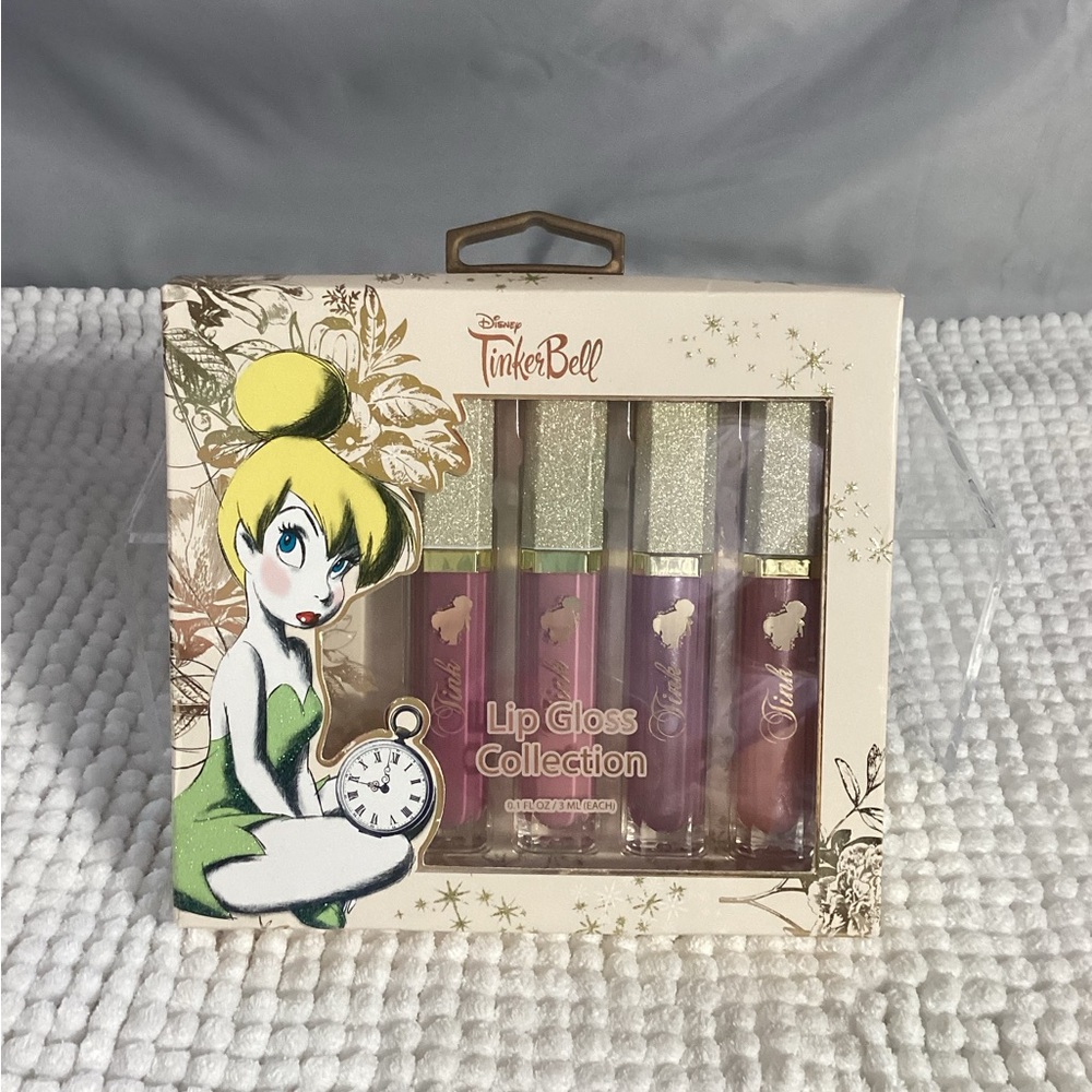 Disney Princess Tinkerbell Lip Gloss Collection New in Box READ - Picture 2 of 8
